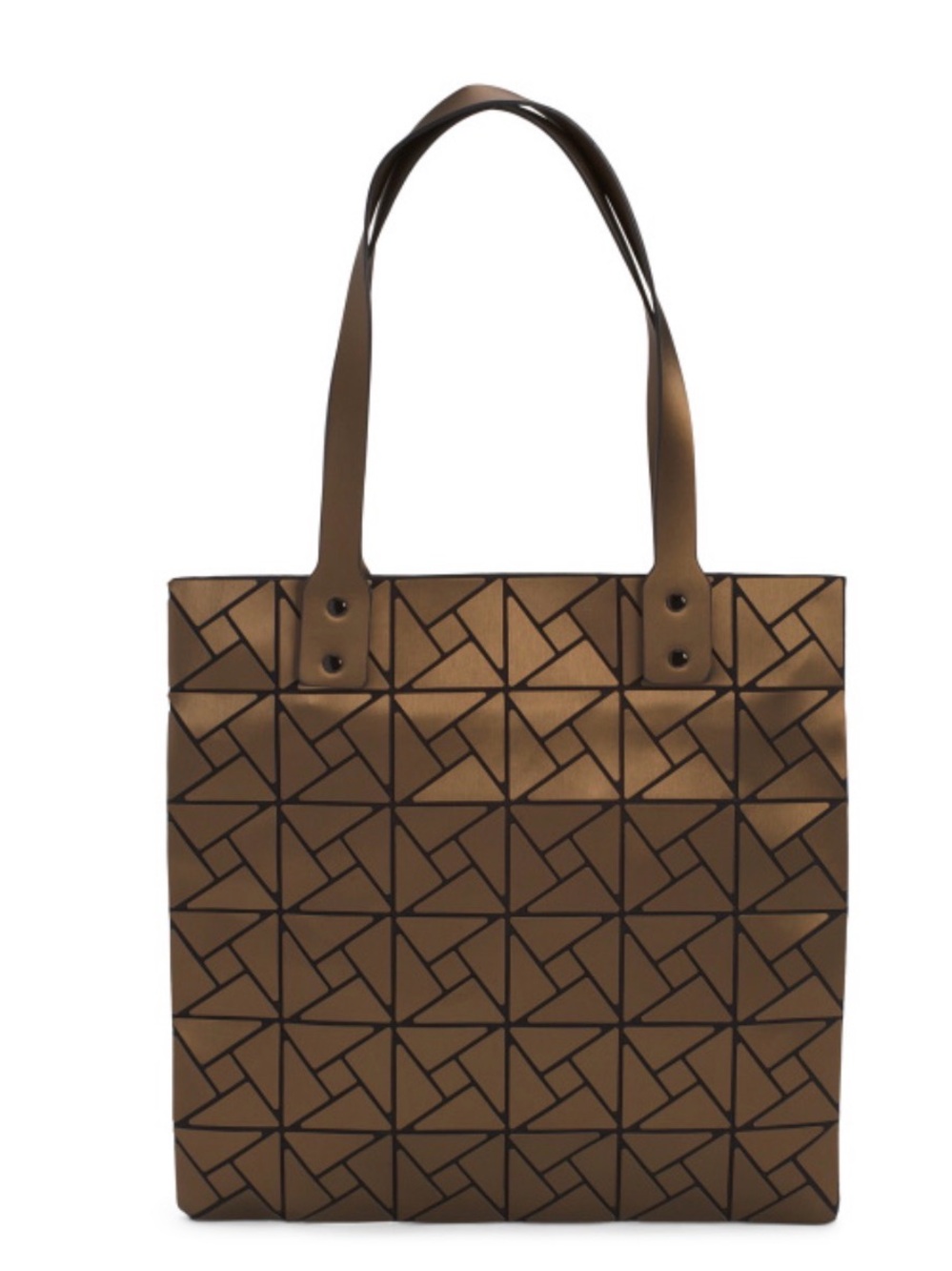 NWT- PATRIZIA LUCA Geometric Metallic Tote - Picture 1 of 5